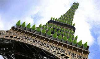 La Torre Eiffel, símbolo internacional del desarrollo sustentable