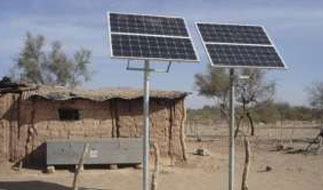 Ranchos rurales con electricidad solar