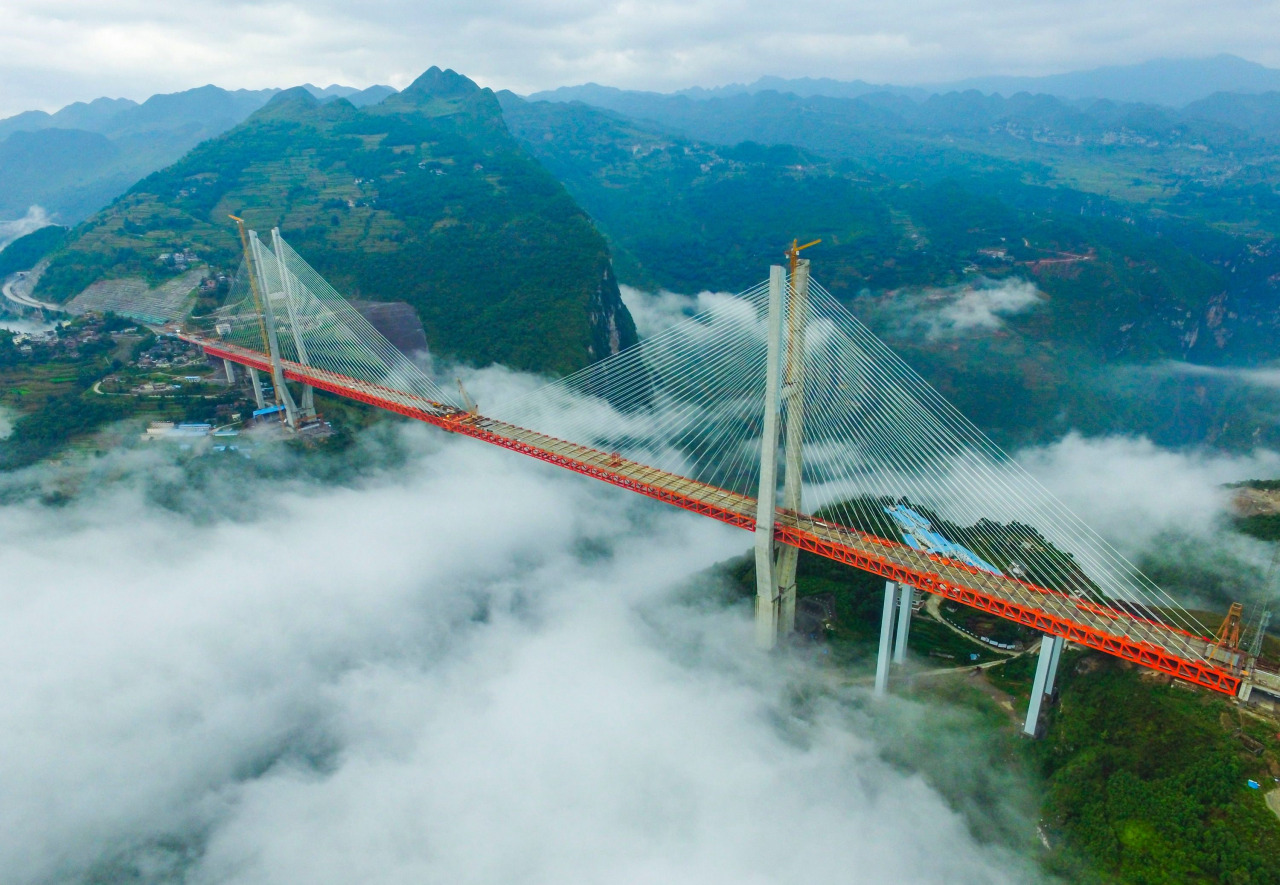 China realizó el puente más alto del mundo
