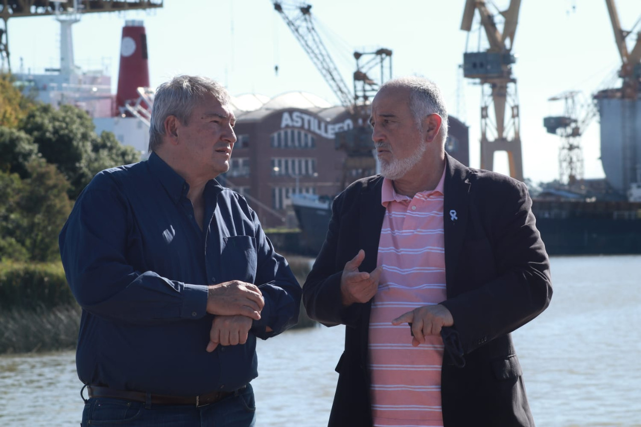D’Onofrio: “Vamos a trabajar para que el Puerto La Plata sea el puerto de aguas profundas más importante del país”